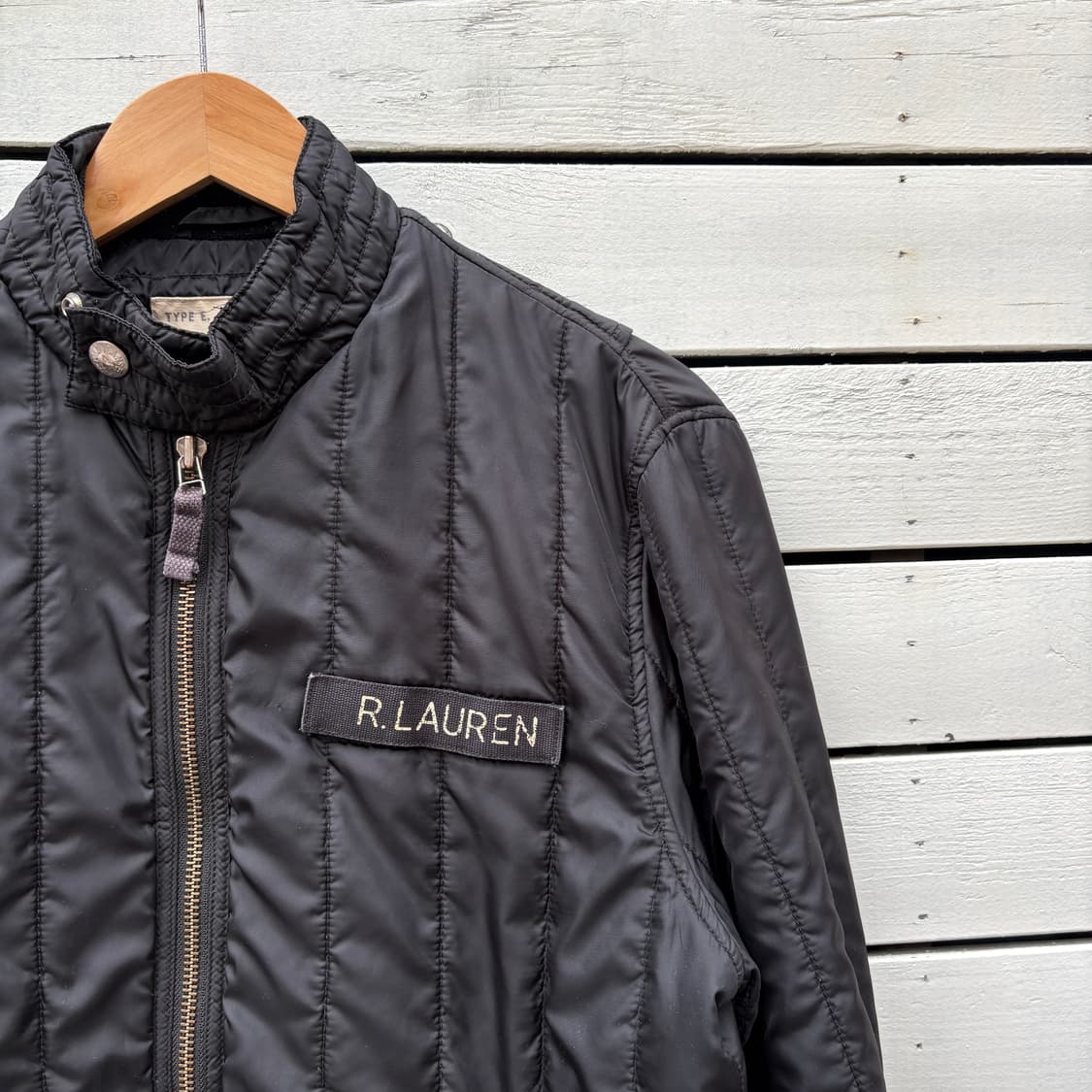 Polo 폴로 진스 퀼팅 라이더 자켓 상품이미지3