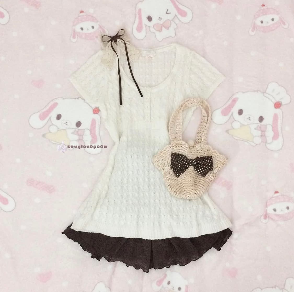 (일괄) Snug 스너그 푸키니트, 퍼퓸스커트 히메카지 히메갸루 라떼갸루 상품이미지1