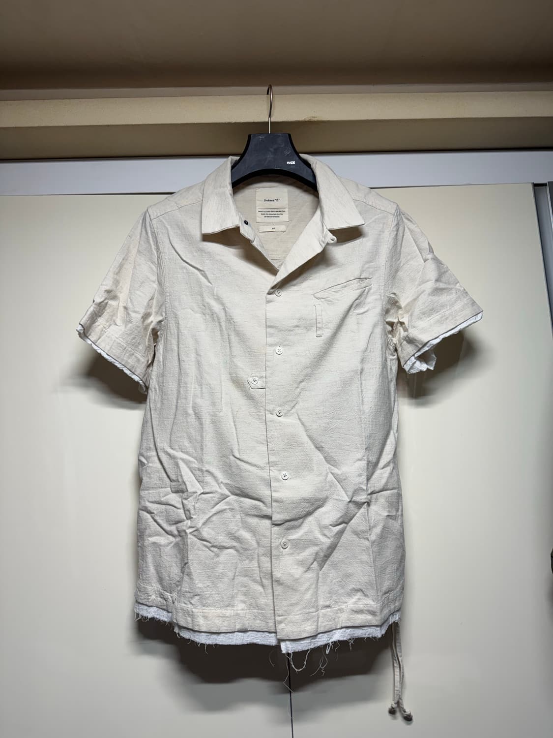 프로페서 이 18SS 코튼린넨 셔츠 상품이미지1