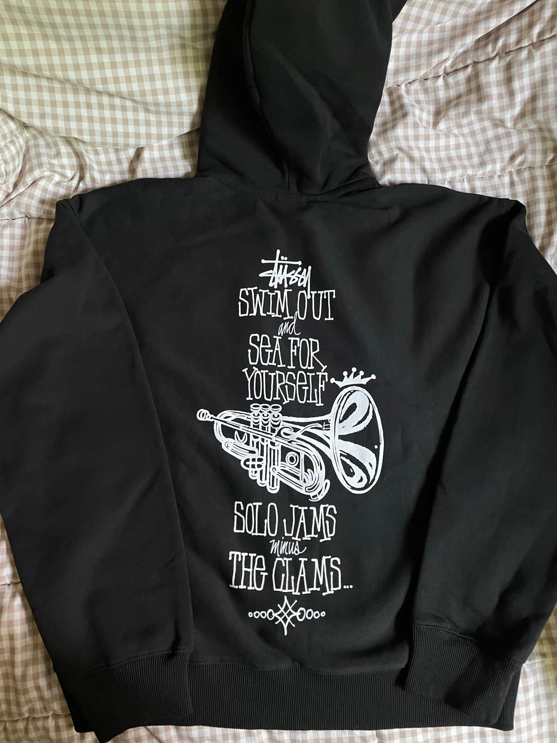 스투시 스윔아웃 후드집업 xl 상품이미지2