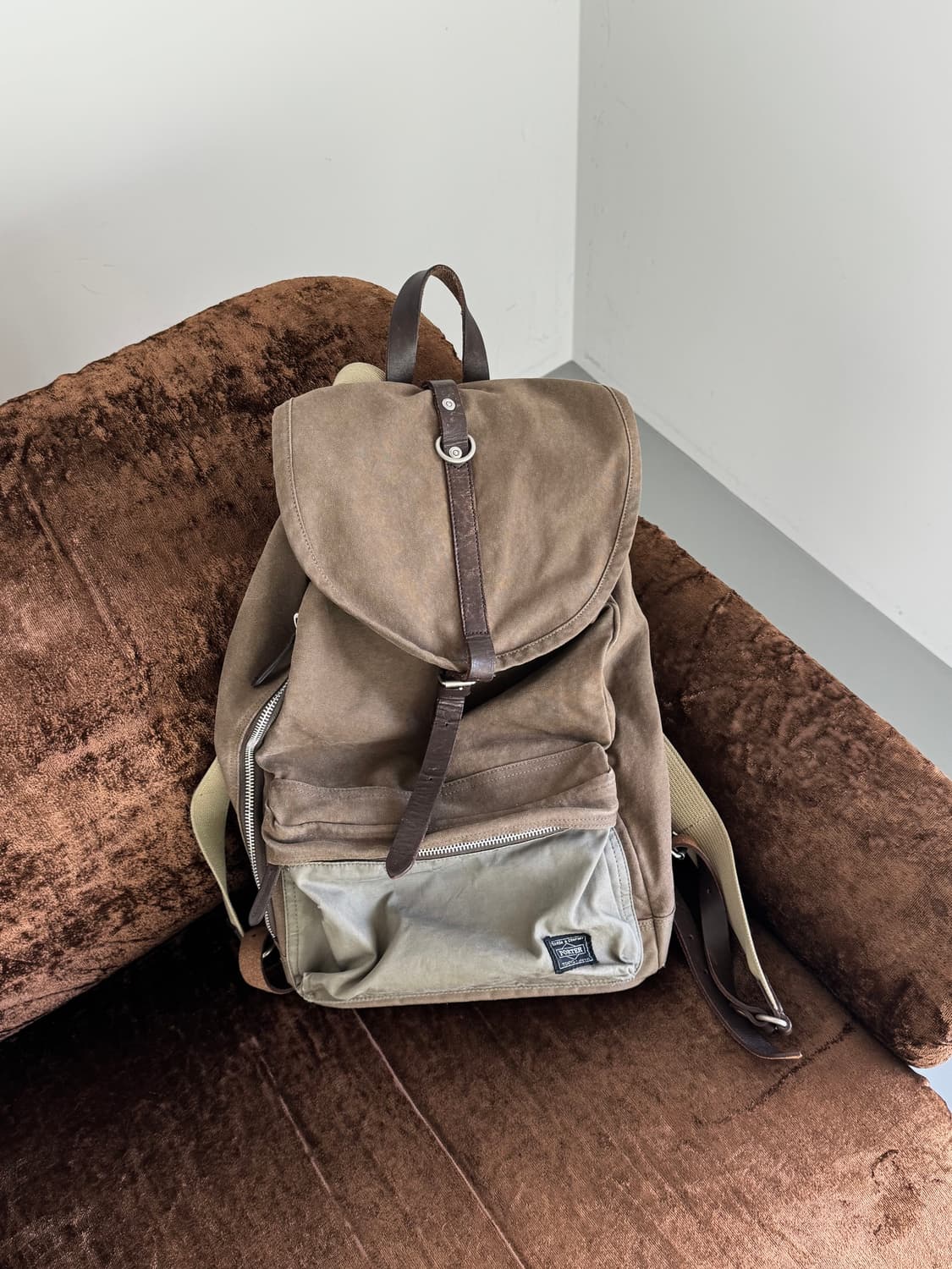 Porter Bridge rucksack(khaki) 상품이미지1