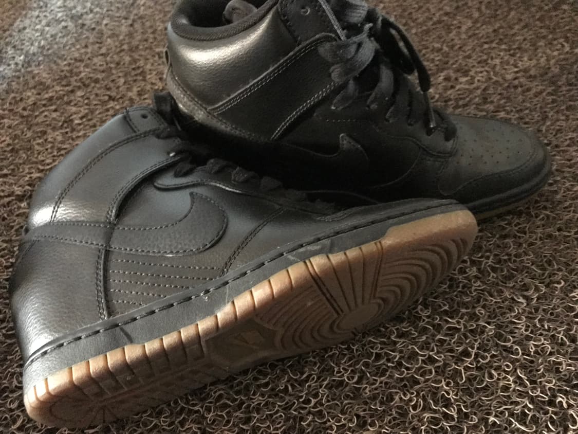 나이키 하이탑 웨지힐 블랙 235 상품이미지3