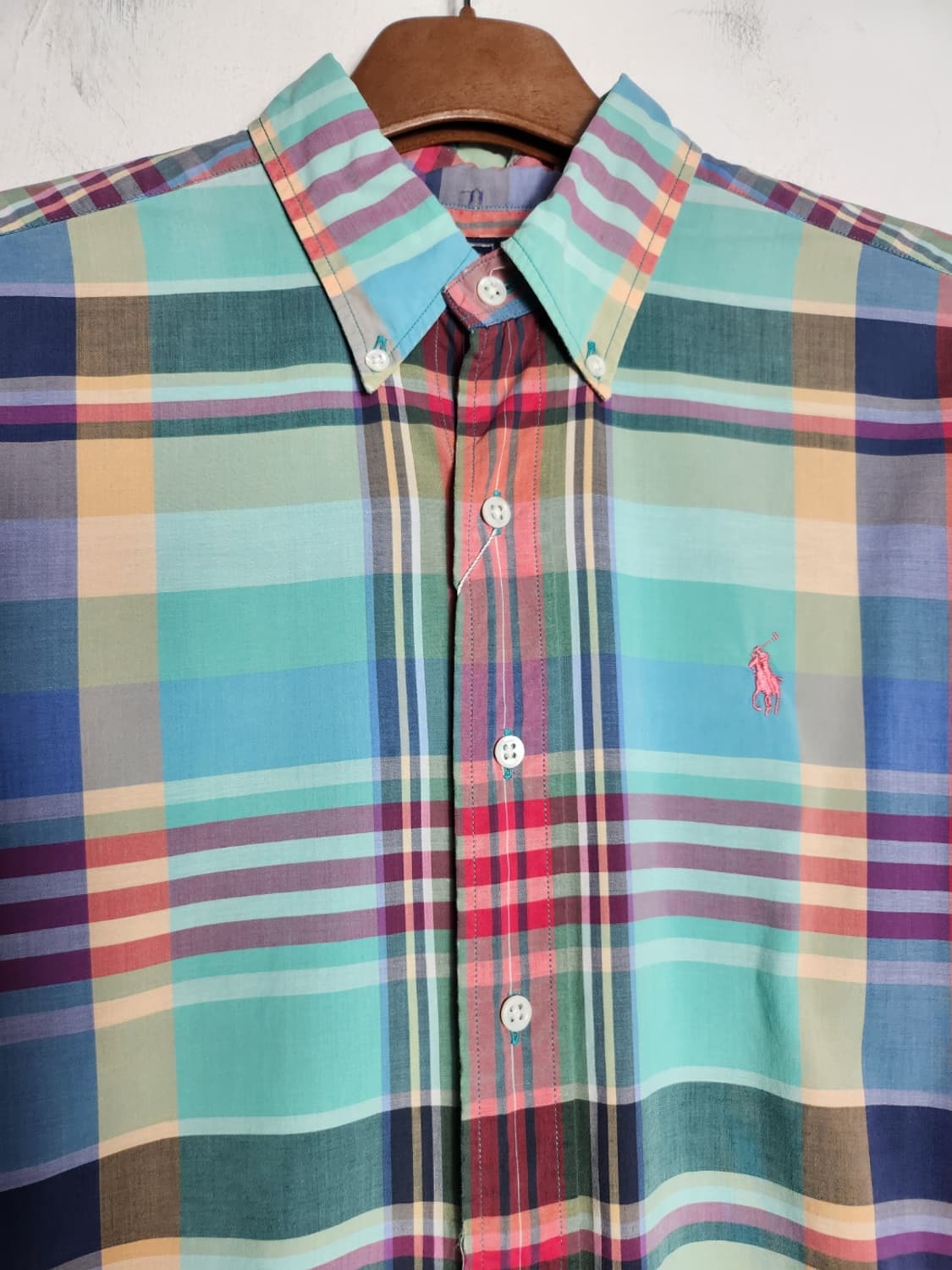 폴로 랄프로렌 멀티 체크 셔츠 상품이미지3