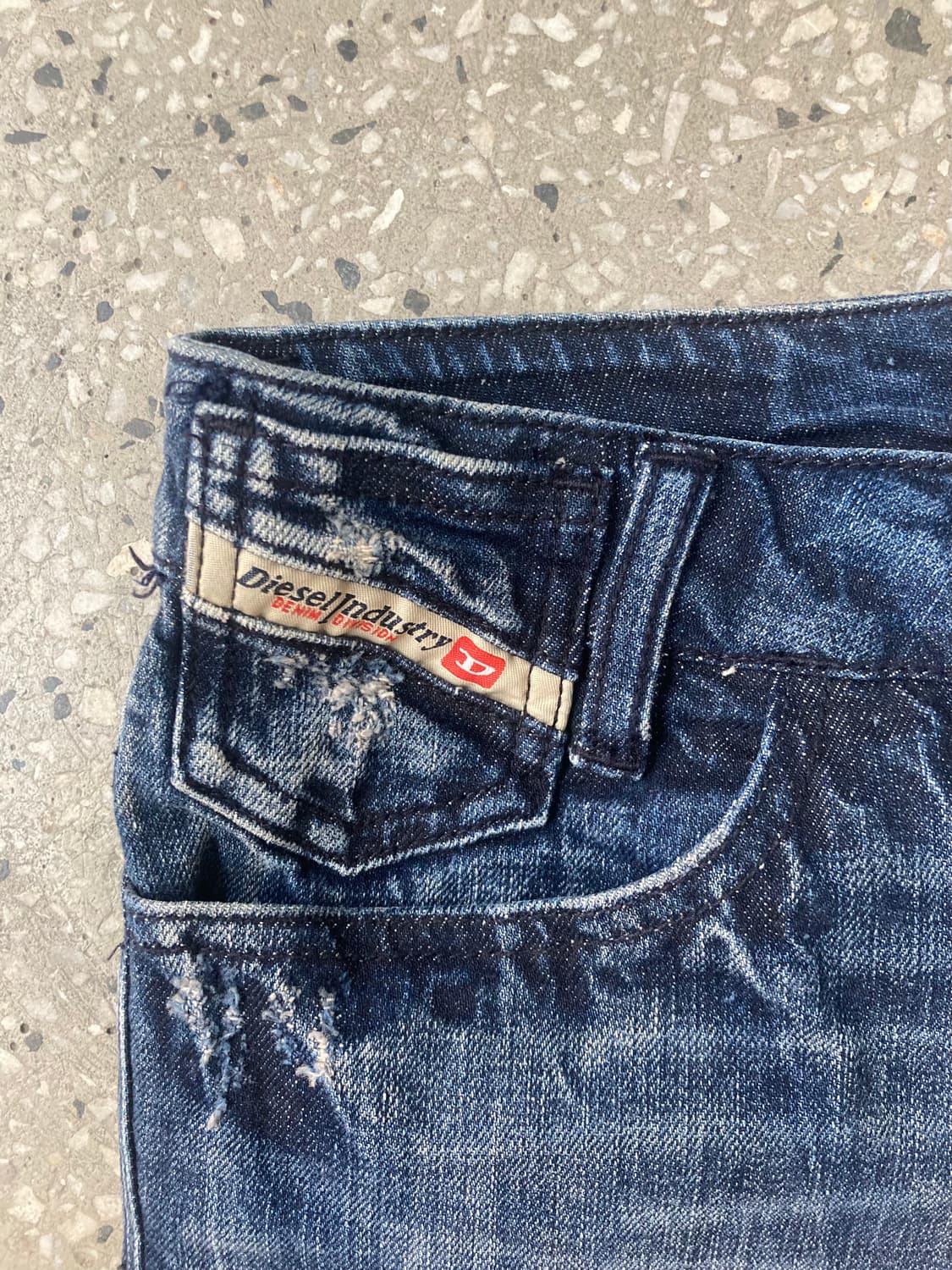 diesel 데님 미니 스커트 상품이미지5