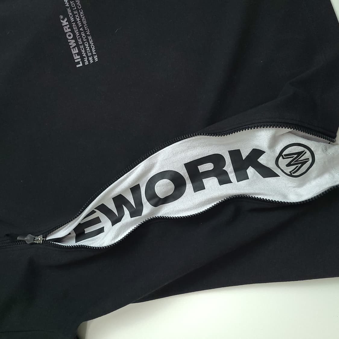 택포]라이프워크 오버핏 반팔 2XL 상품이미지6