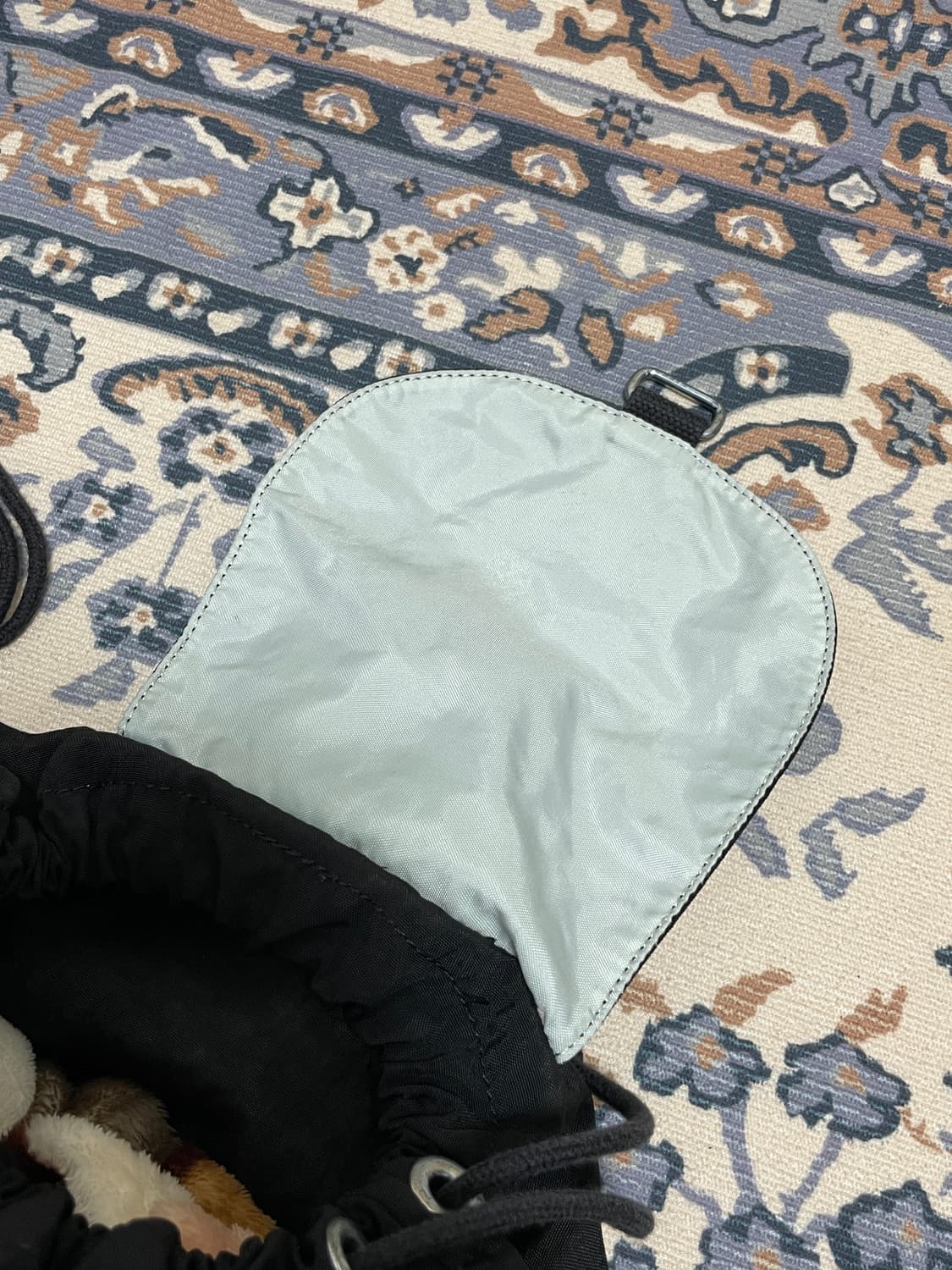 키플링 블랙 스트링 복조리 백팩 배낭 여행가방 보부상백 모리걸 y2k 상품이미지8