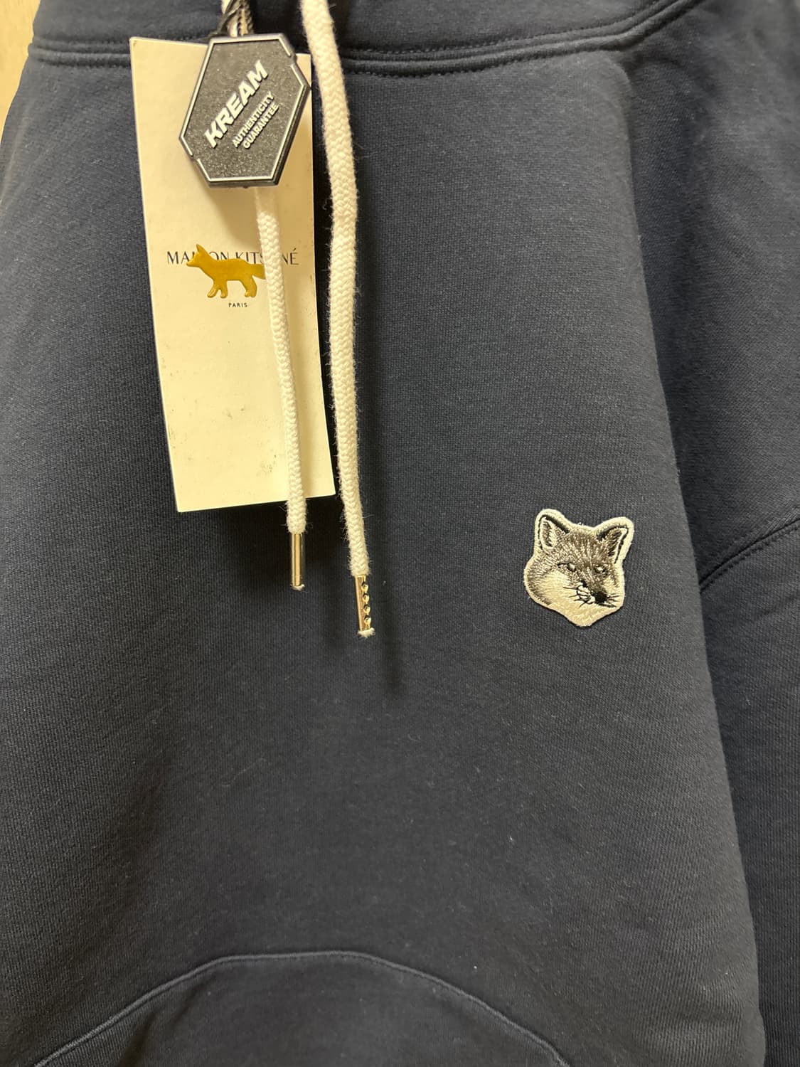 메종 키츠네 그레이 폭스 헤드 패치 상품이미지3