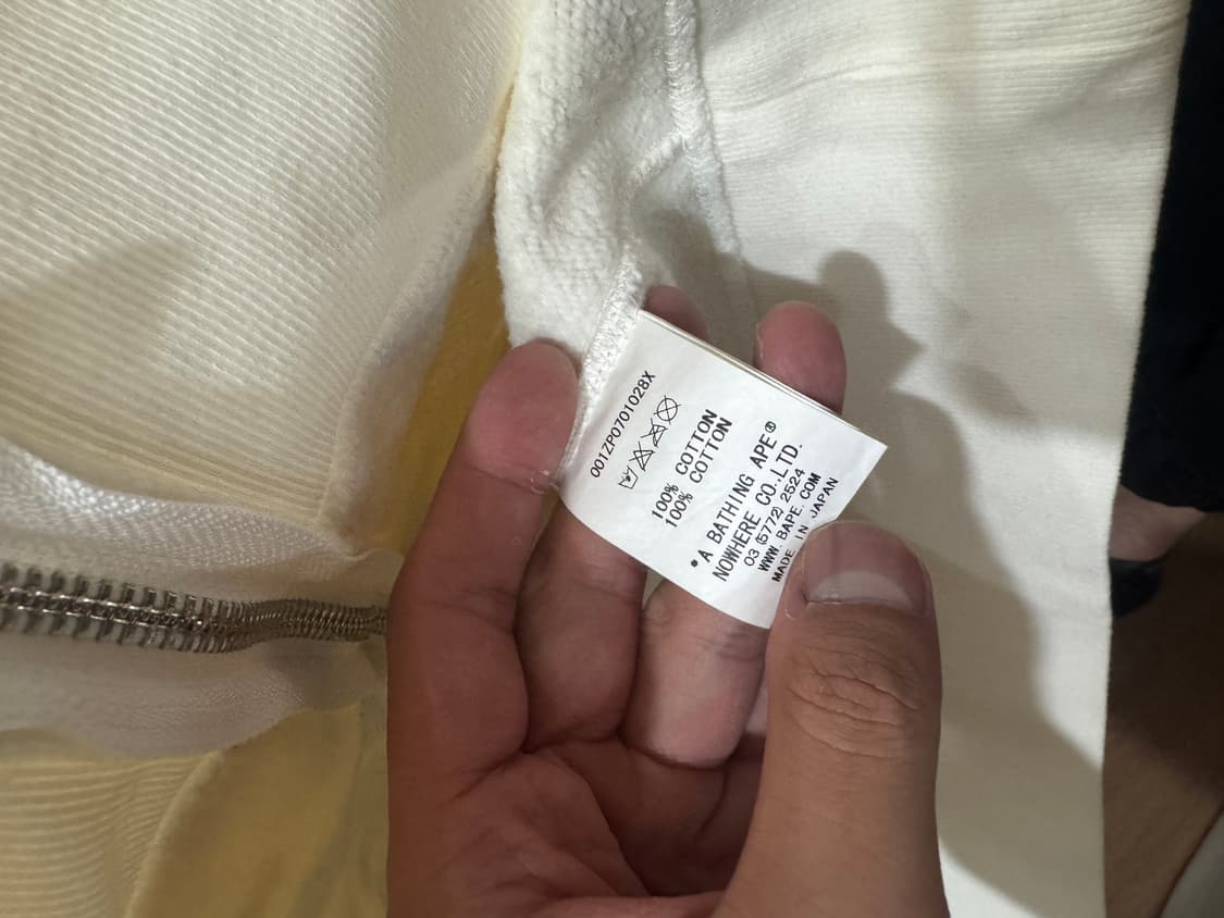 빈티지 베이프 후드 집업 상품이미지2