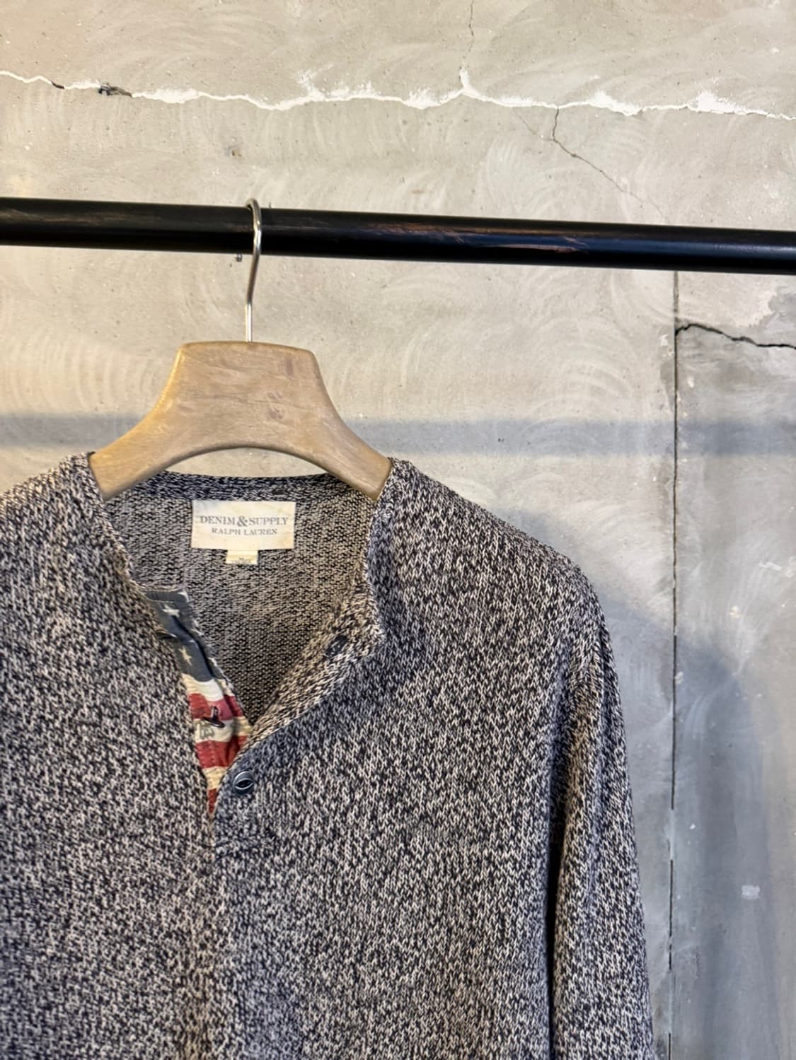 랄프로렌 데님앤서플라이 헨리넥 티셔츠 100 상품이미지3