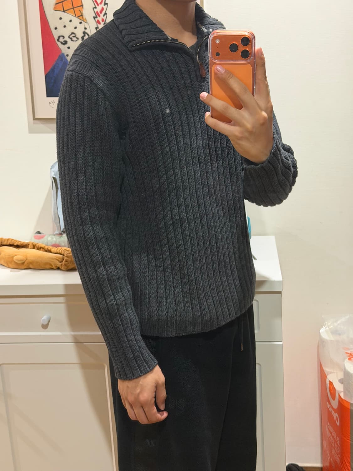 J Crew 제이크루 반 집업 니트 상품이미지3