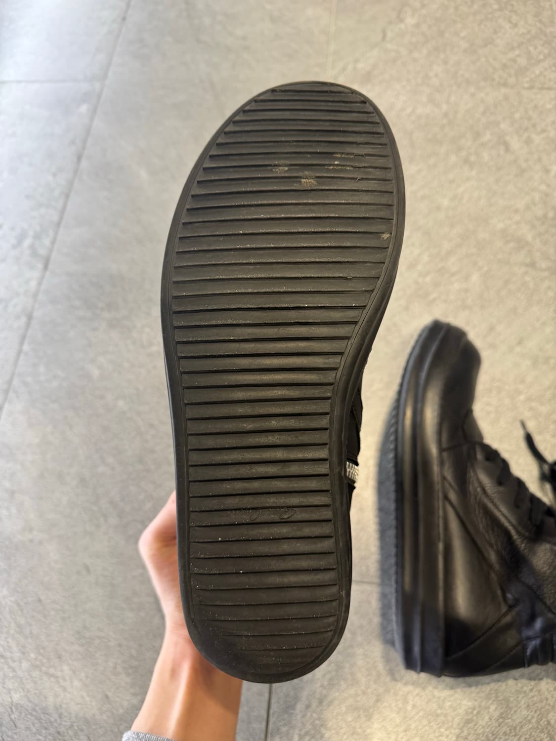 42 릭오웬스 지오바스켓 트리플블랙 상품이미지8