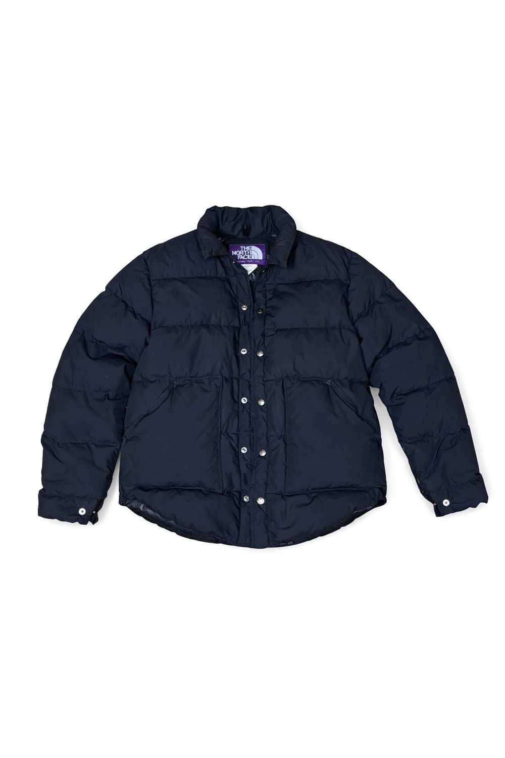노스페이스 퍼플라벨 셔츠 자켓 패딩 네이비 상품이미지1