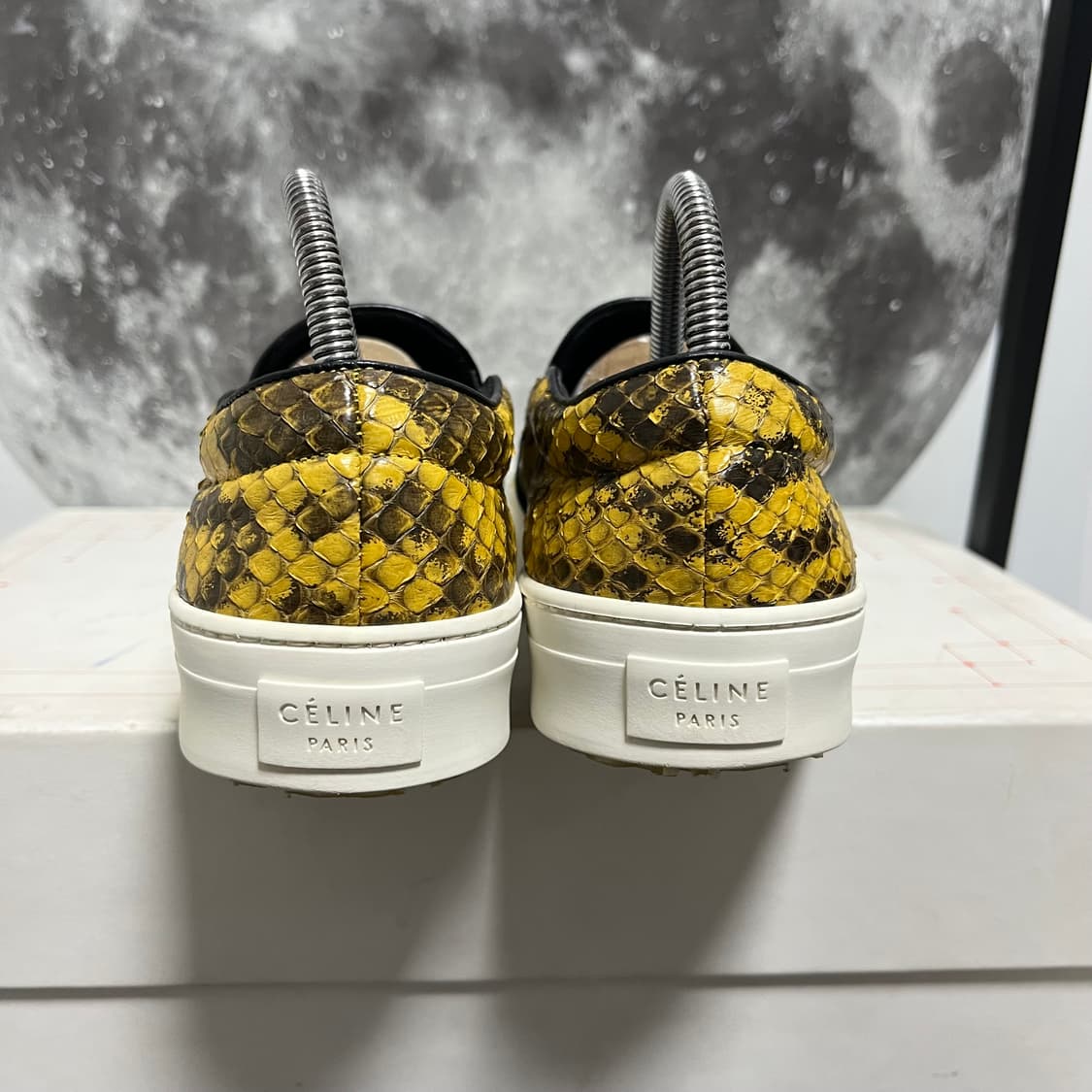정품 37.5) 셀린느 파이톤 슬립온 스니커즈 235~240 상품이미지4
