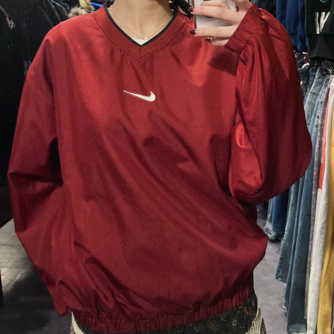 [IM] 나이키 미드스우시 웜업 레드 상품이미지4