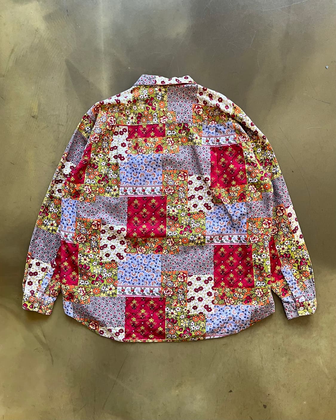 1990s JEAN-COX Japan Floral Mixed Shirt 상품이미지9