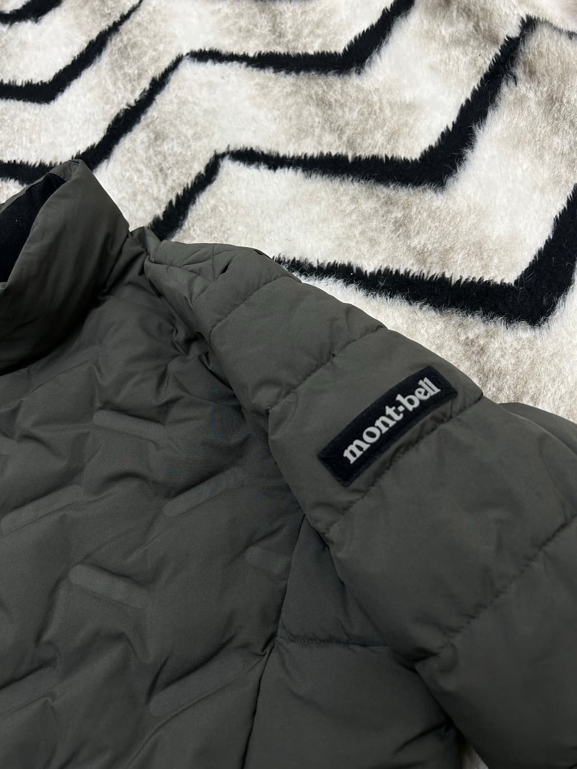 [L]몽벨 튜브테크 중경량 패딩/카키 상품이미지1