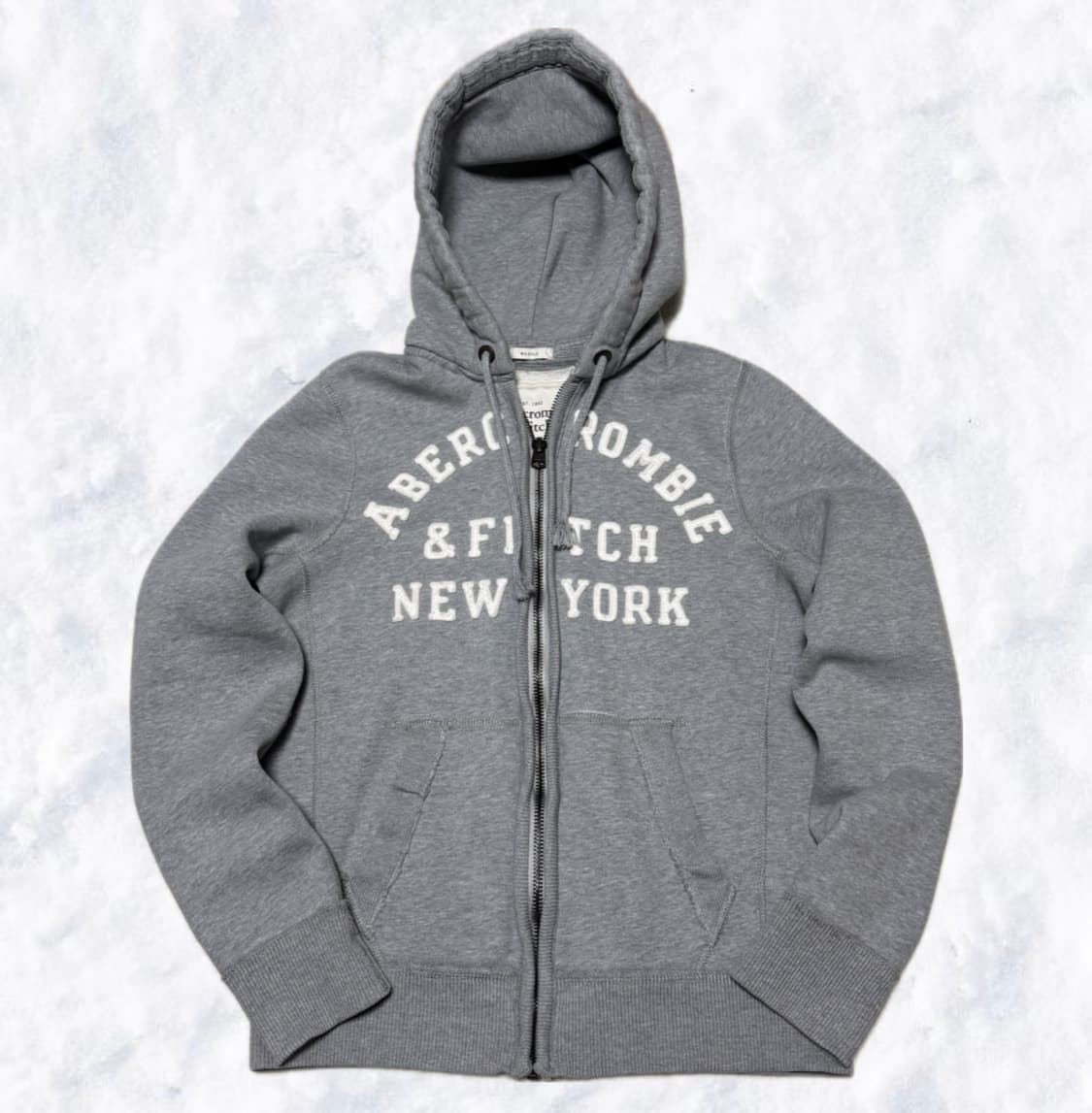 아베크롬비 그레이 기모 후드집업  상품이미지2