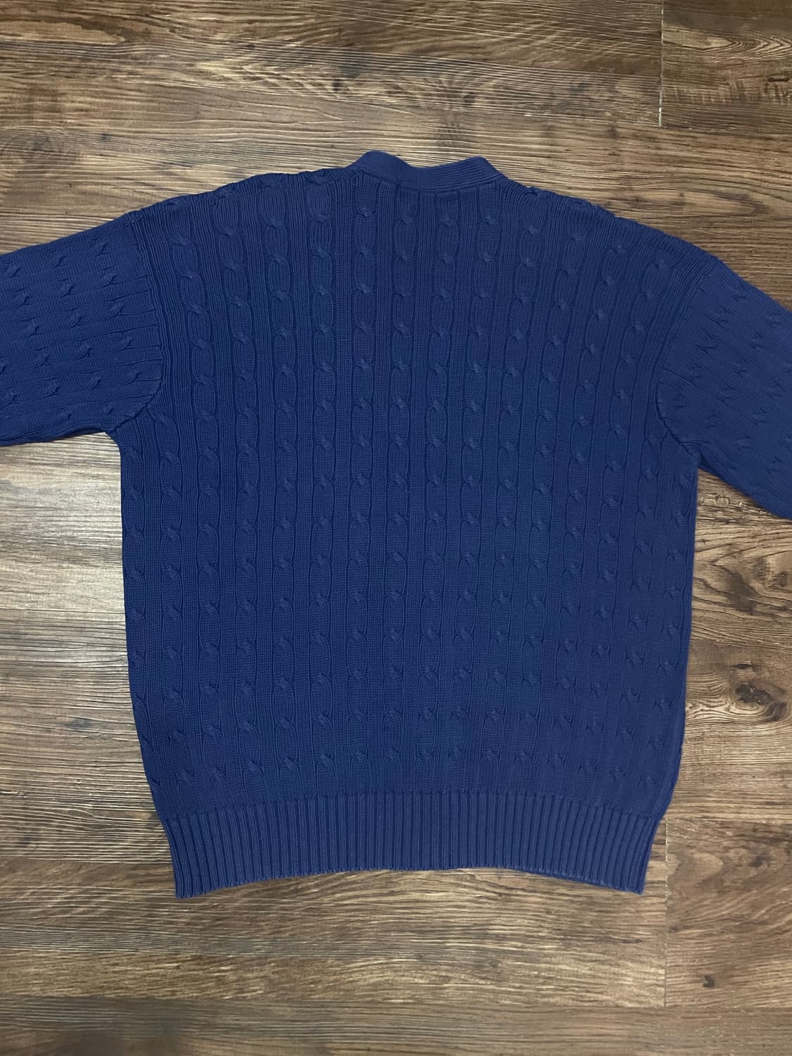 90s 폴로 랄프로렌 코튼 케이블 가디건 상품이미지10