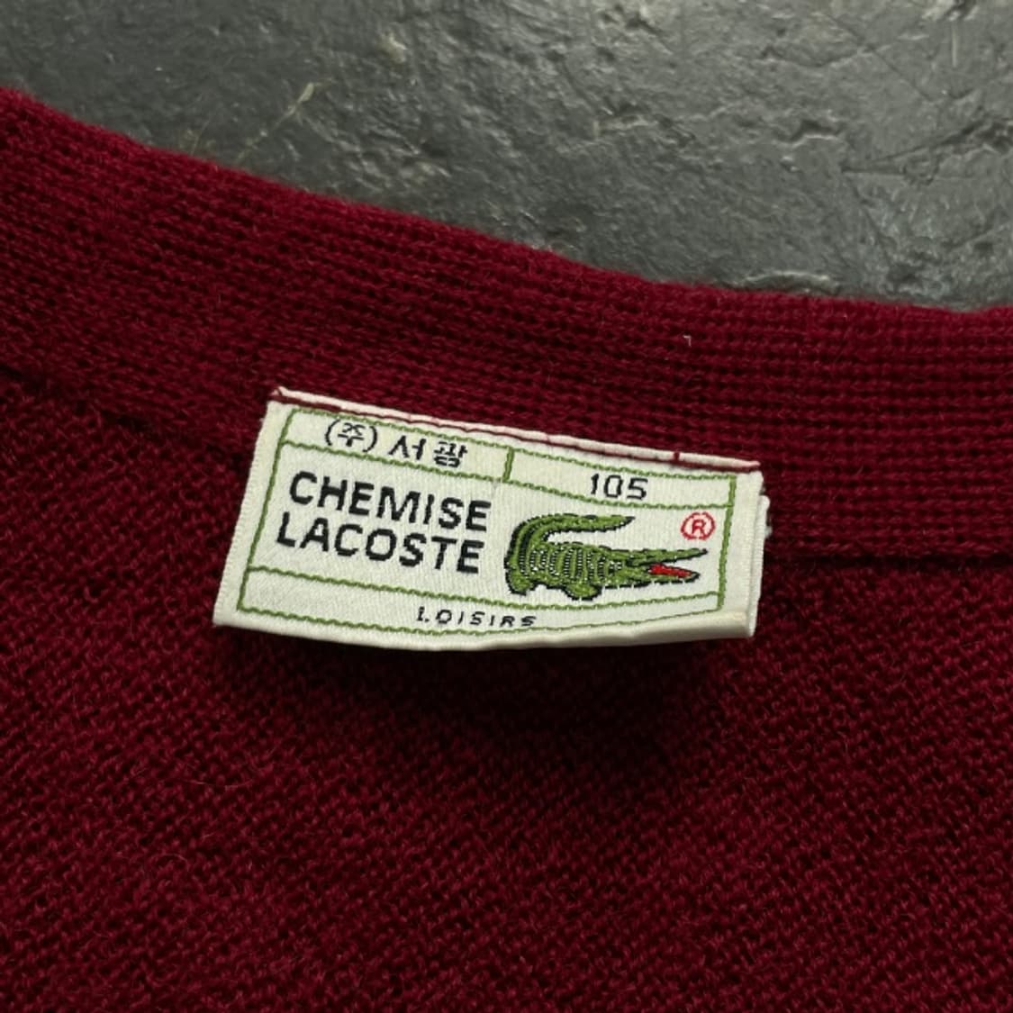 100 라코스테 서광 가디건  상품이미지3