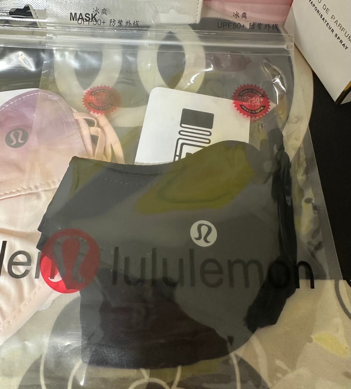 룰루레몬 UPF50+ 마스크 3종 세트 상품이미지4