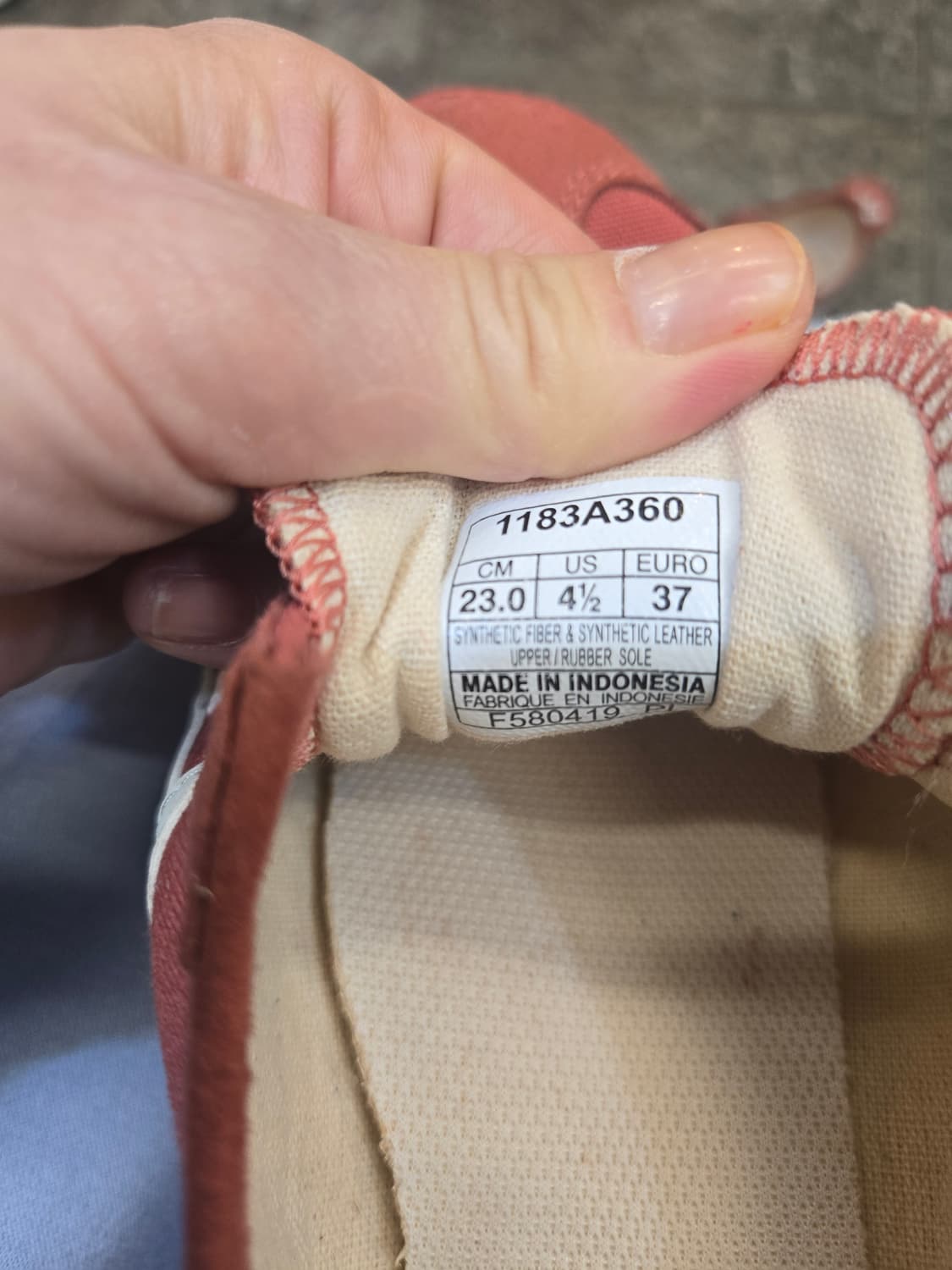 오니츠카타이거 슬립온 레드 스니커즈 상품이미지8