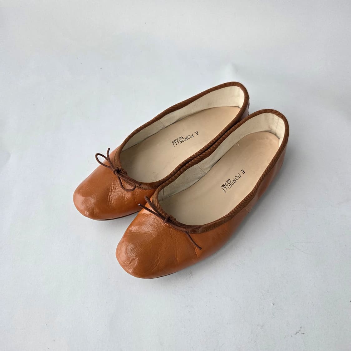 Porselli flat 포셀리 플랫 카멜 상품이미지2