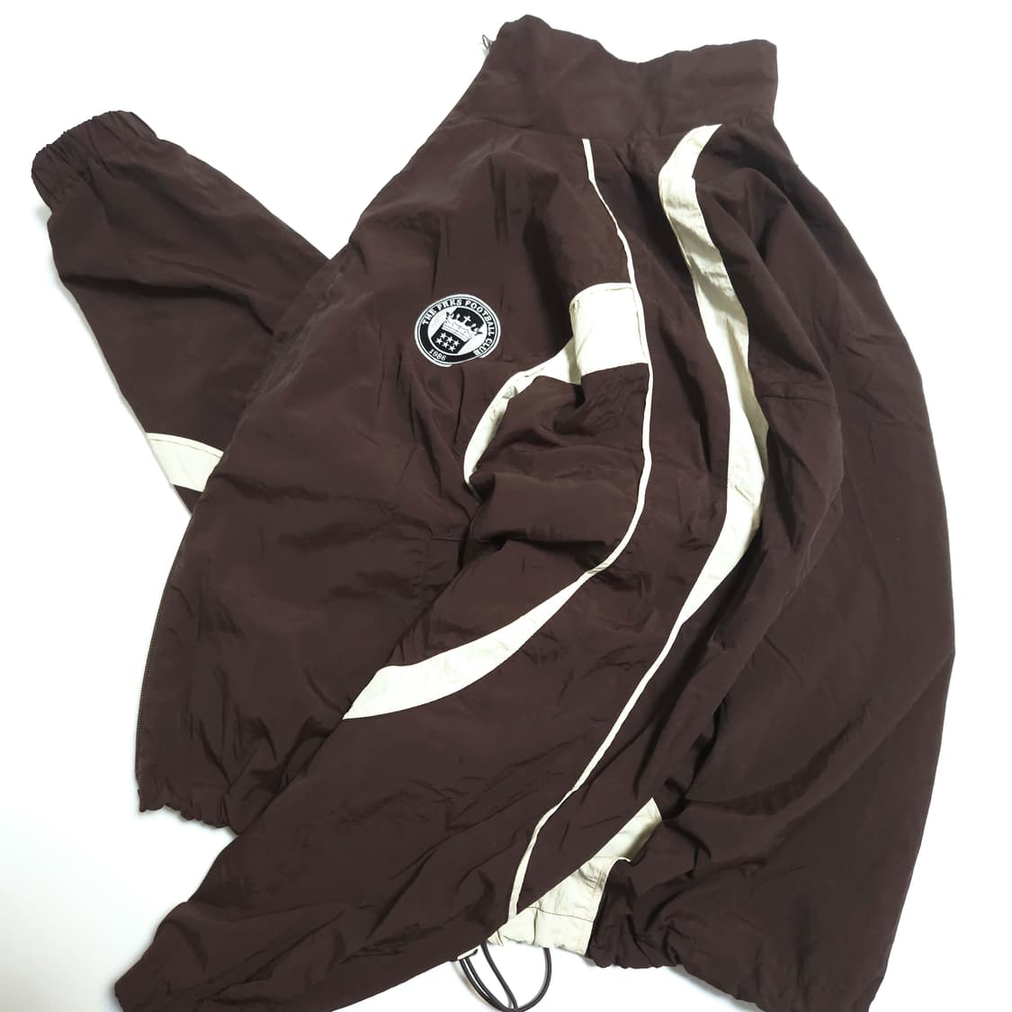 엄브로 프릭스스토어 별주 트랙 바람막이 자켓 브라운 상품이미지4