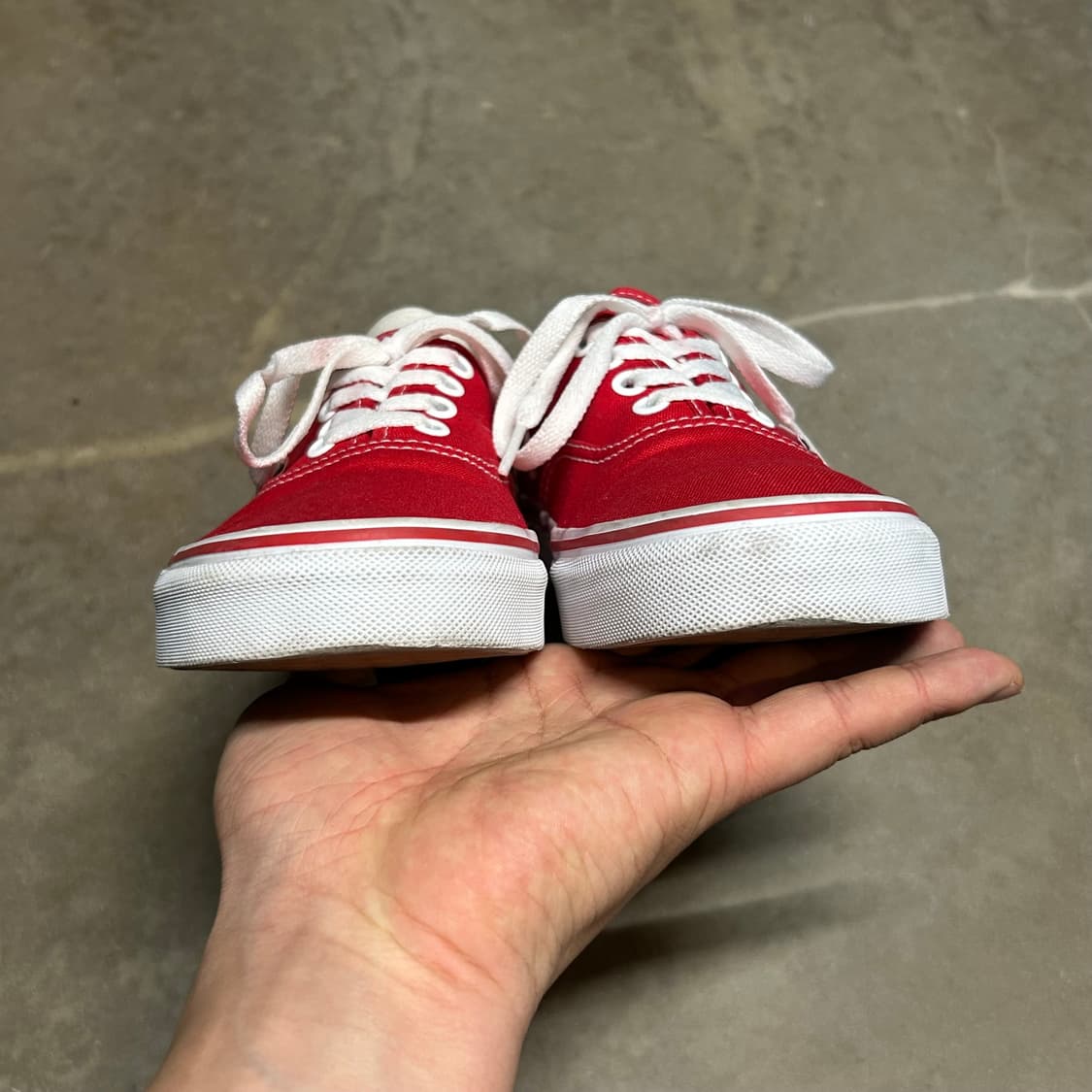 240) 반스 어센틱 레드 스니커즈 신발 상품이미지5