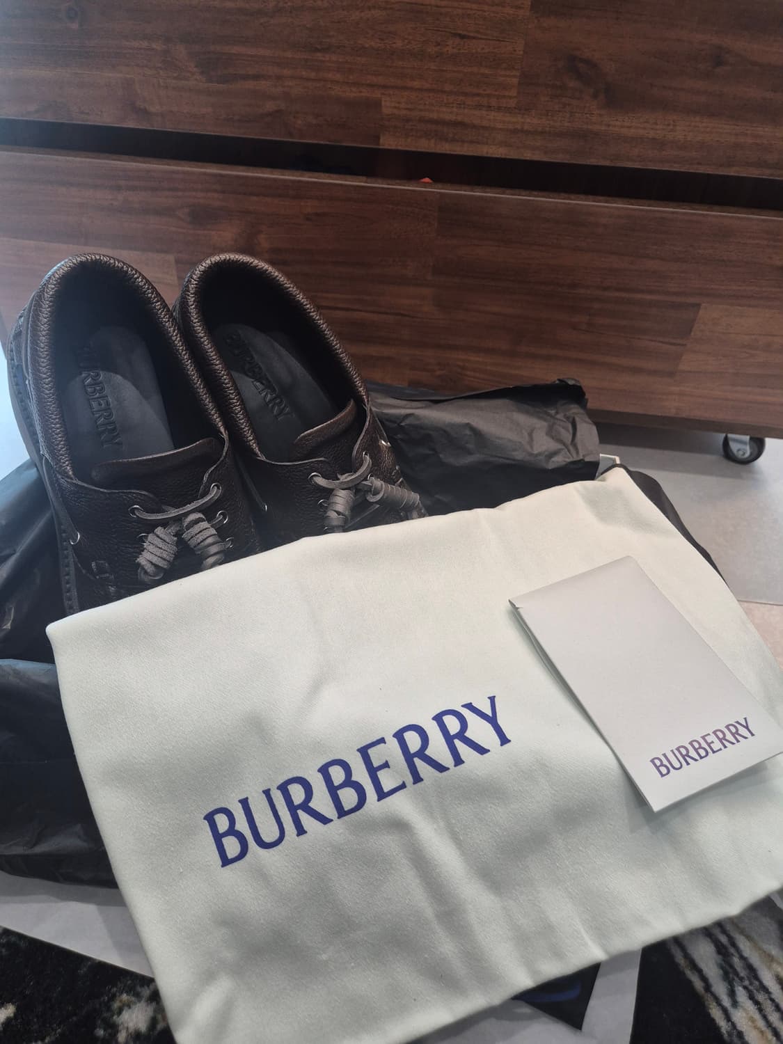 버버리 보트슈즈 브라운 42 사이즈 상품이미지8