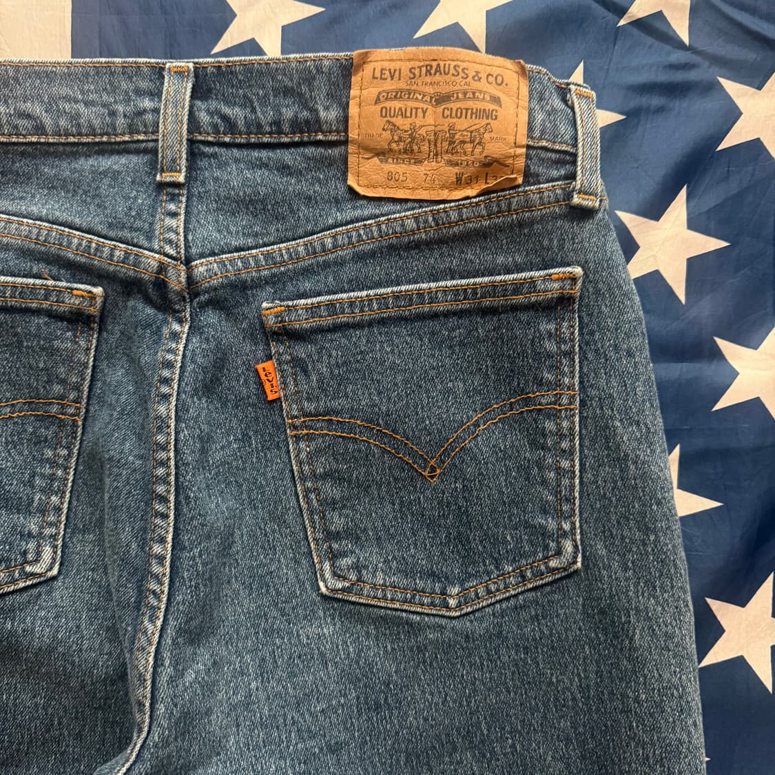 [31]Levi's 리바이스 90s 오렌지탭 데님 팬츠 -8 상품이미지9