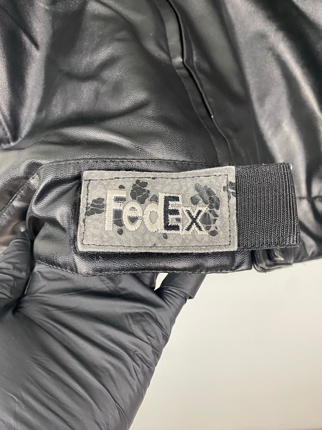 메르세데스 벤츠 F1 레이싱 퀄팅 가죽 자켓 XXL 상품이미지6