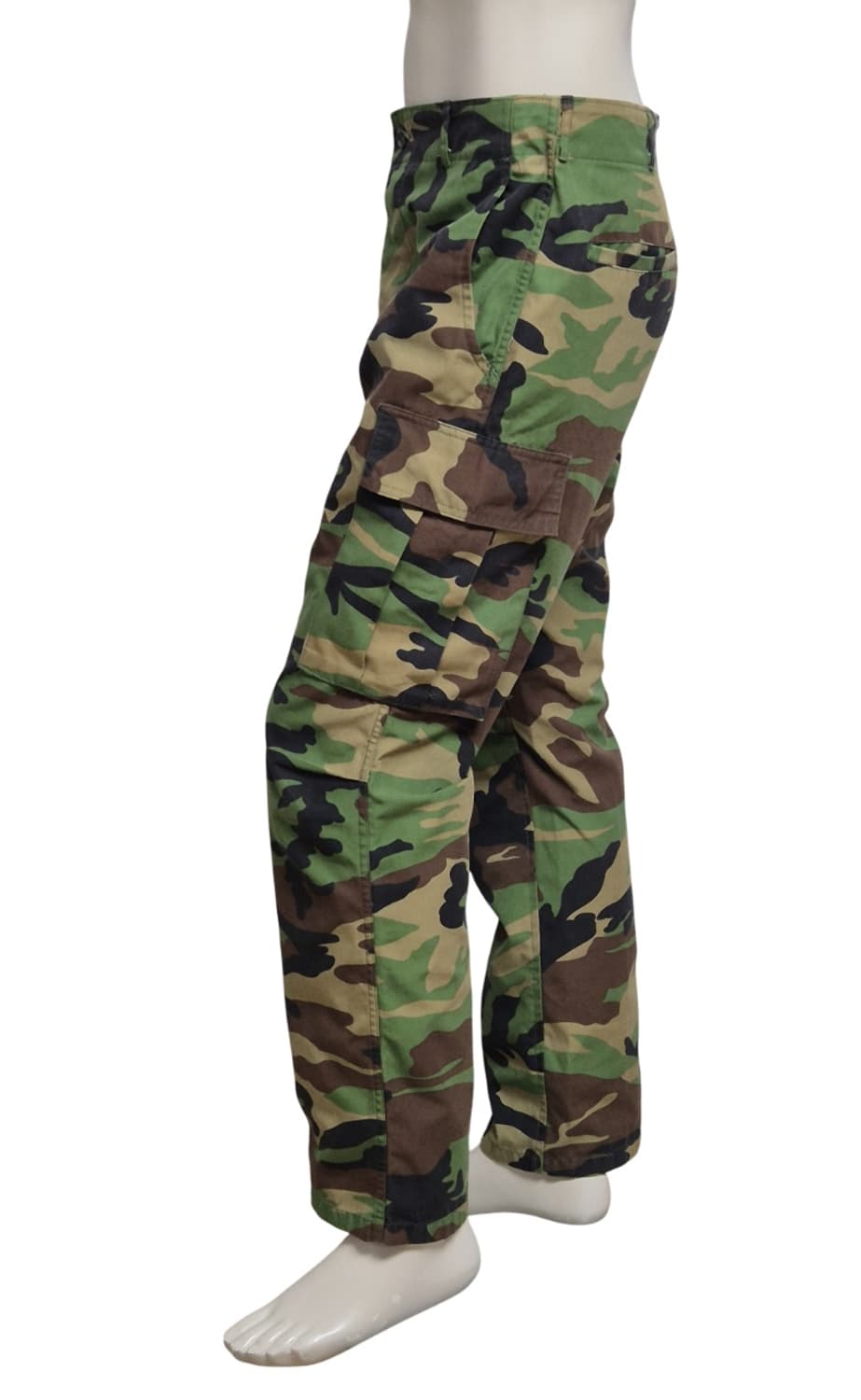 국군 구형 후기형 얼룩무늬 동계 전투복 바지 팬츠 하의 (M) 상품이미지2