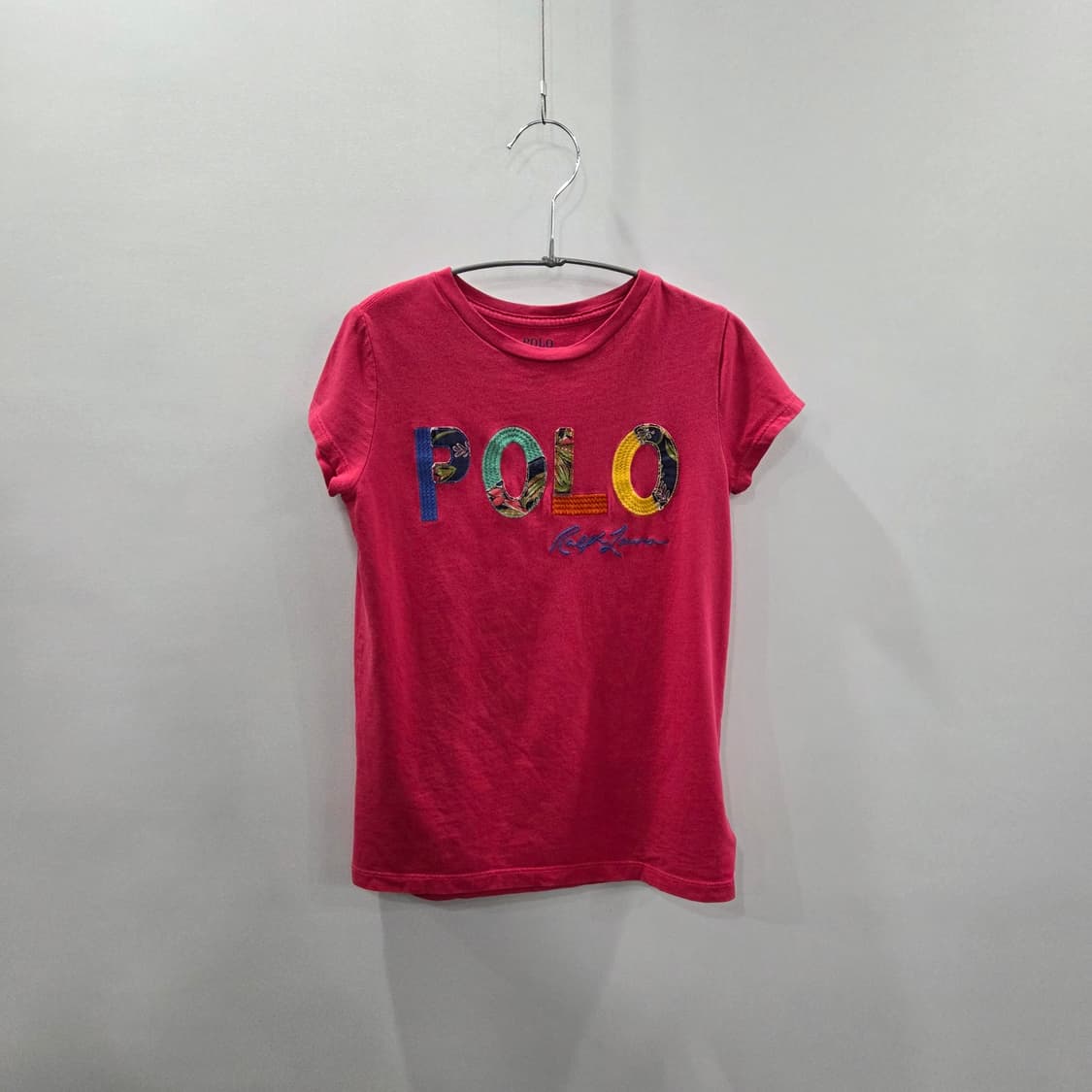 폴로랄프로렌 여아 자수로고 티셔츠 S/7  상품이미지1