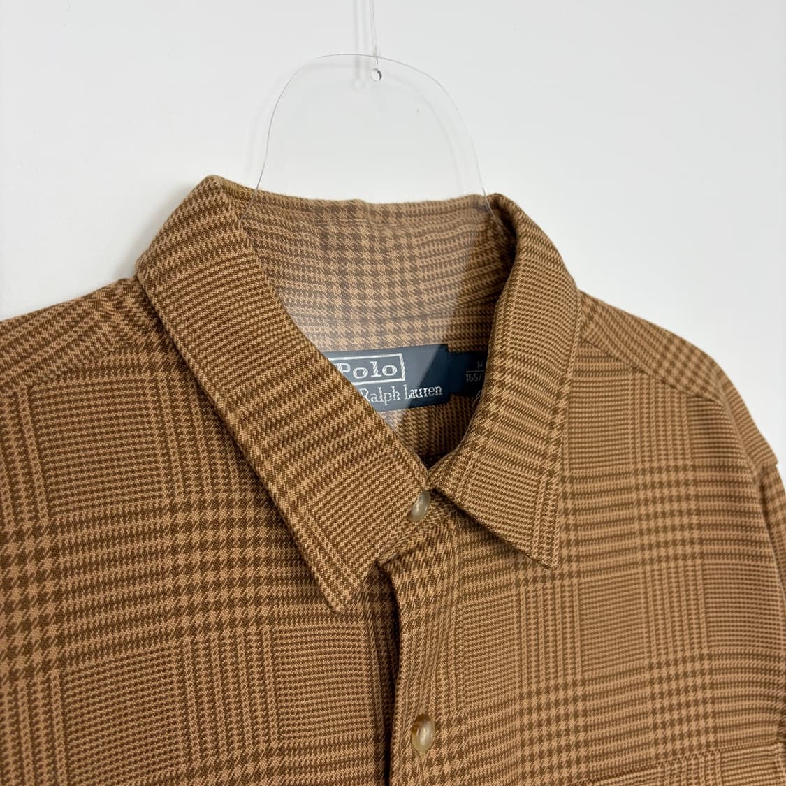 폴로 랄프로렌 가죽 패치 셔츠 상품이미지2