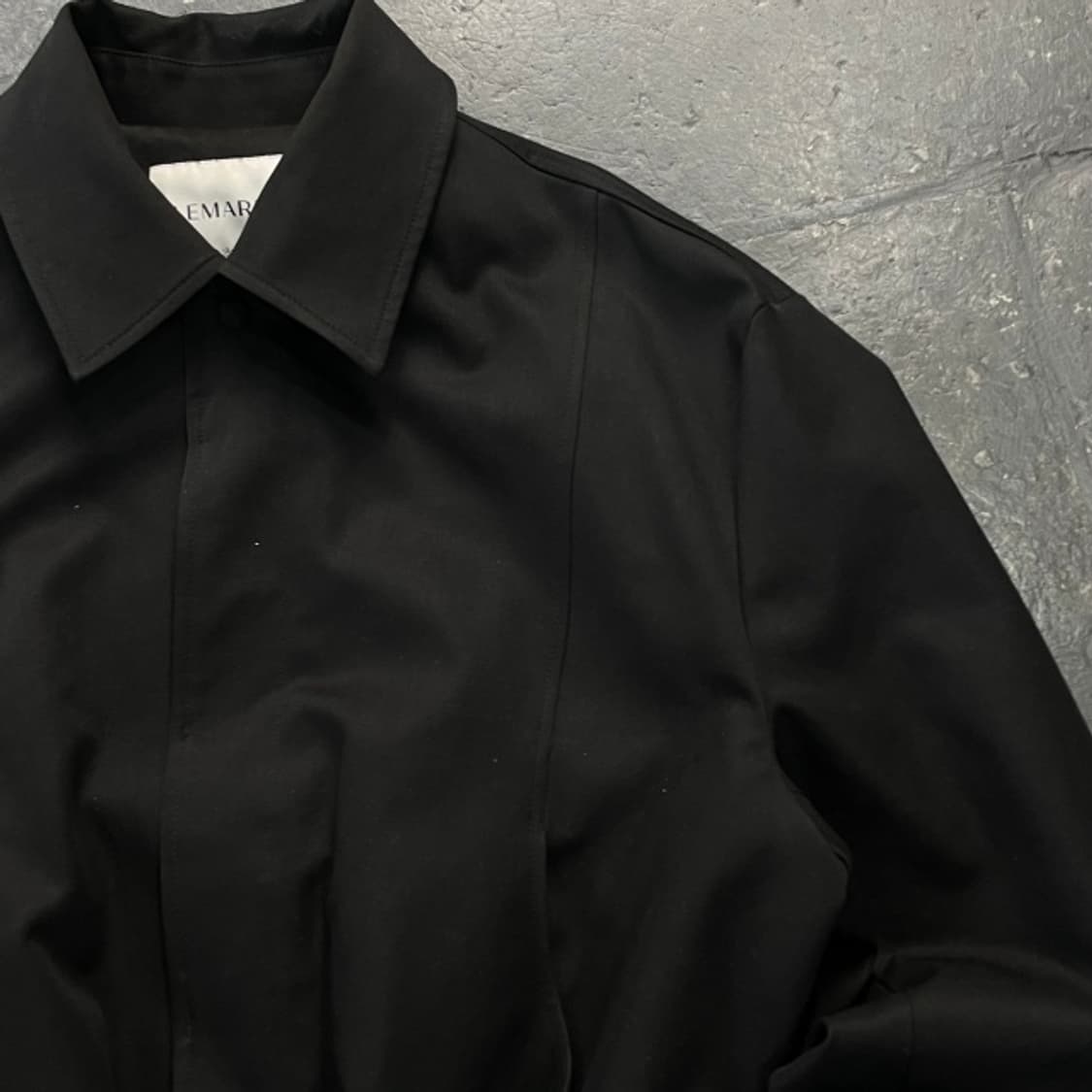 100 르마드 미니멀 블루종 자켓  상품이미지2