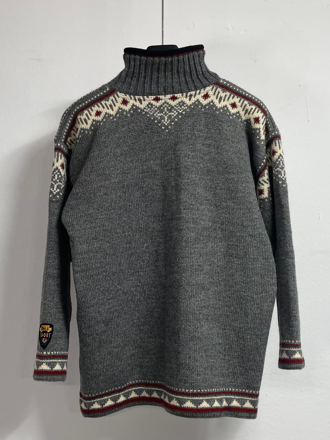 데일오브노르웨이 노르딕 아노락 울 니트  (on.189) 상품이미지3