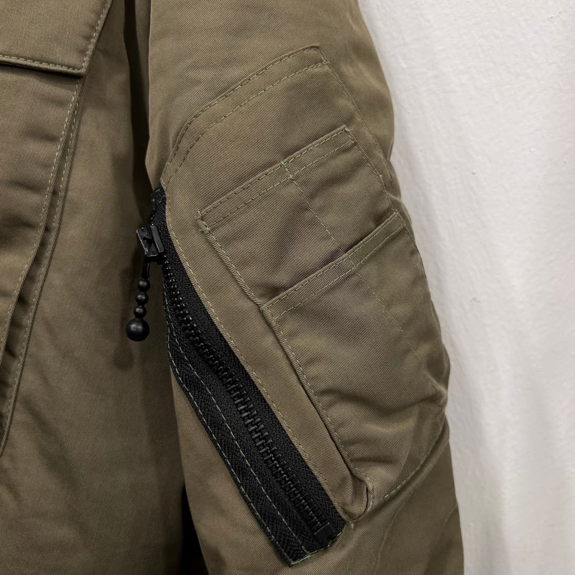 미공군 ST 프론트백라인 크롭 ma-1 항공점퍼 상품이미지3