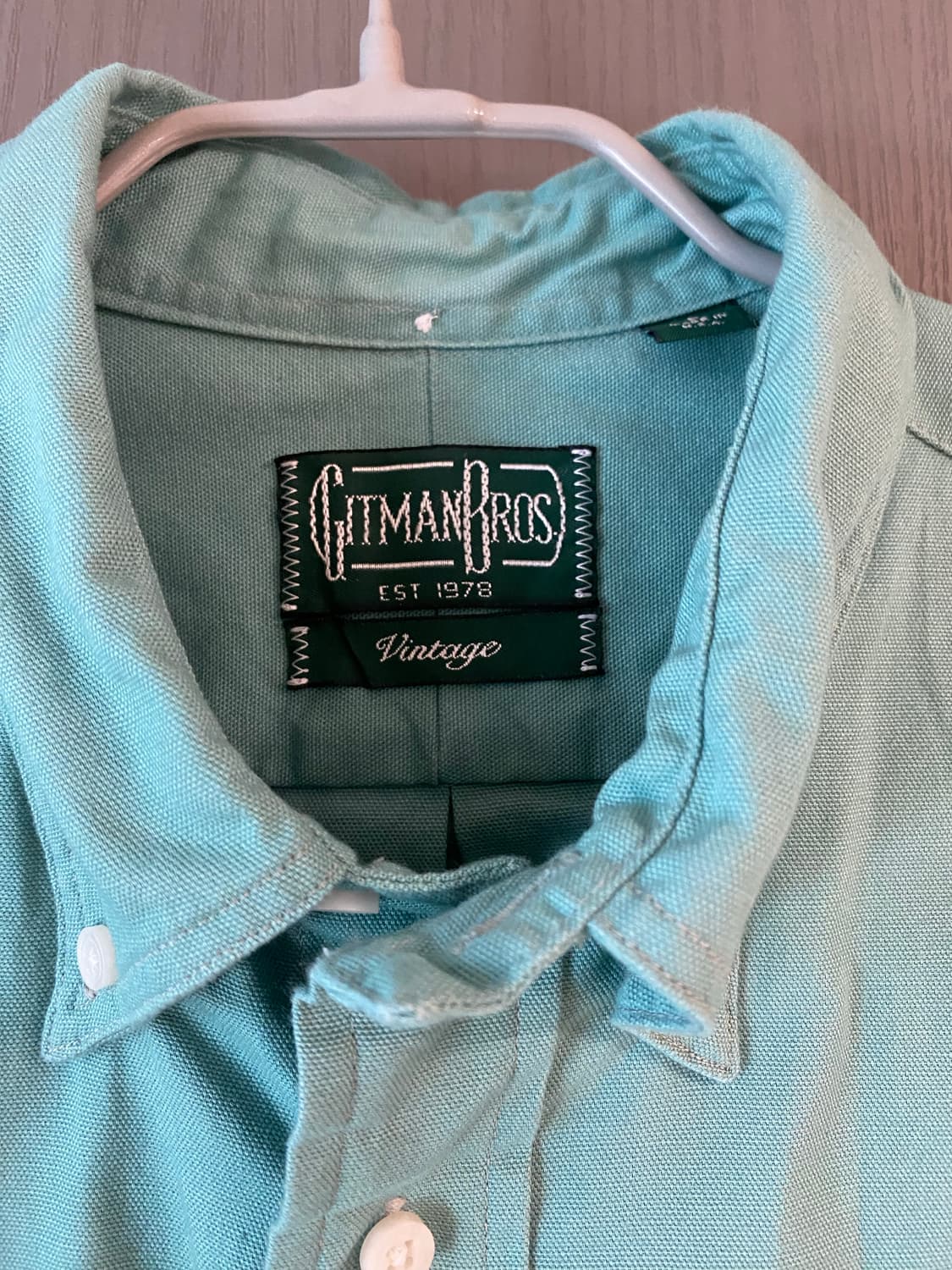 깃먼 짓먼 빈티지 옥스퍼드 셔츠 상품이미지2