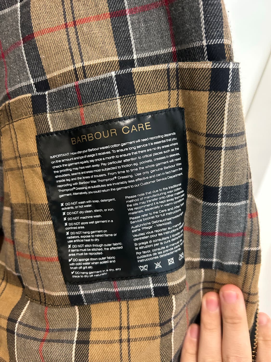 바버 인터네셔널 34 상품이미지7