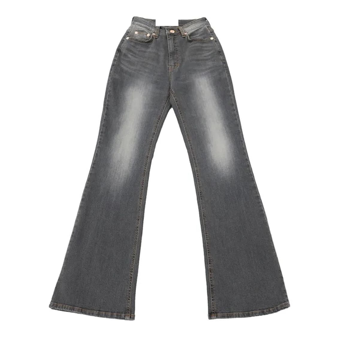 새상품) Ootj 하이웨스트 그레이 부츠컷 팬츠 M 상품이미지6