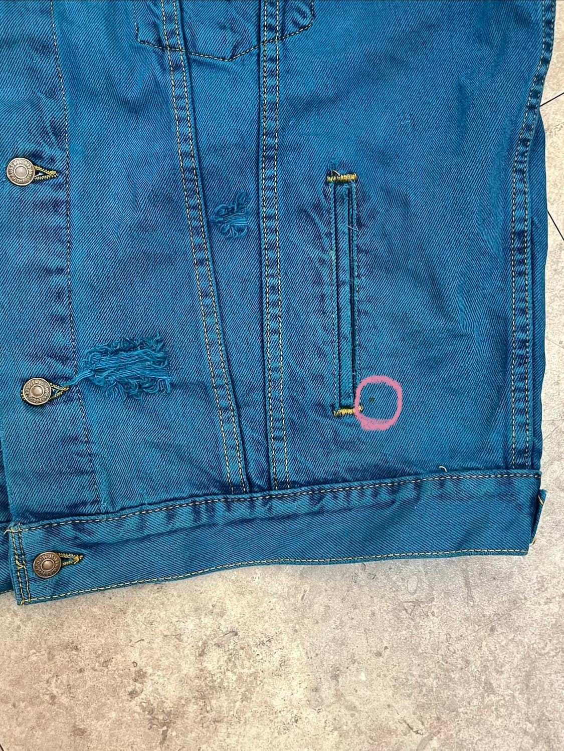 리바이스 베스트 자켓 블루 #csz3017 상품이미지7