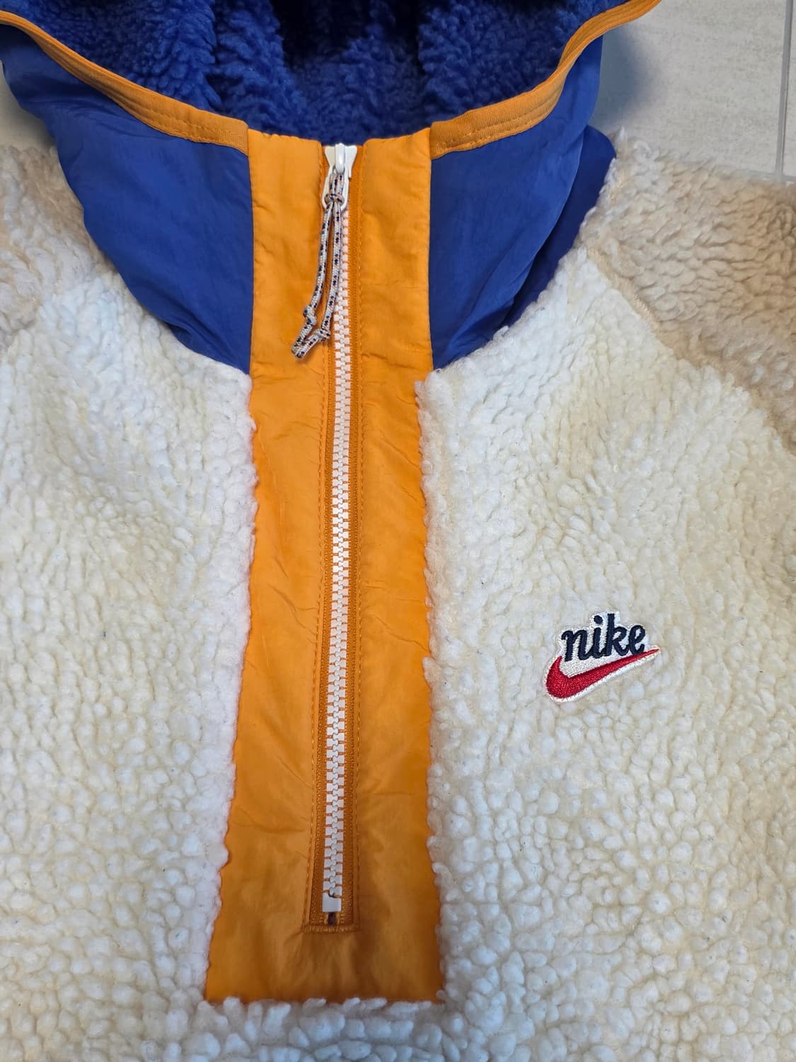 나이키 아노락 원터 하프집 양털후드 M 95 상품이미지3