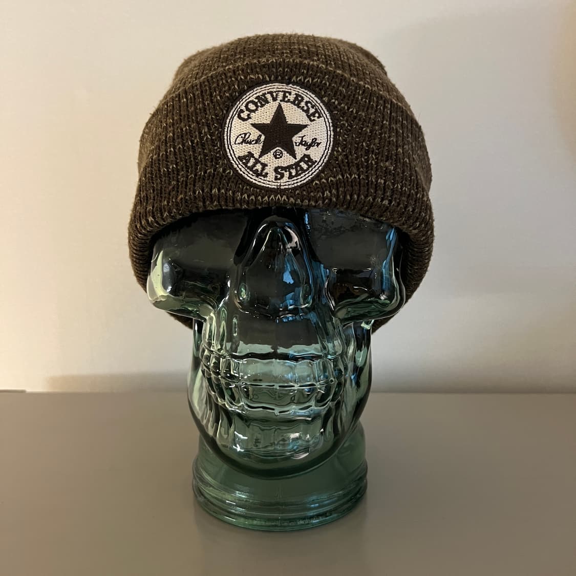 빈티지 00s Converse 올리브 니트 비니 상품이미지4