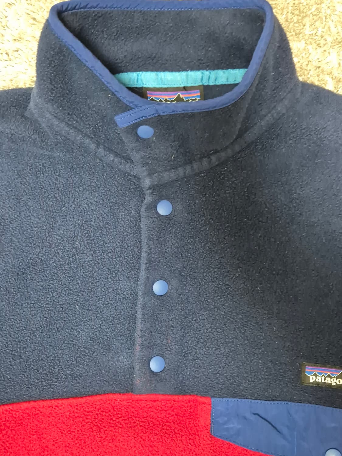 15s 파타고니아 신칠라 투톤 네이비 / 레드 블루포켓 상품이미지2