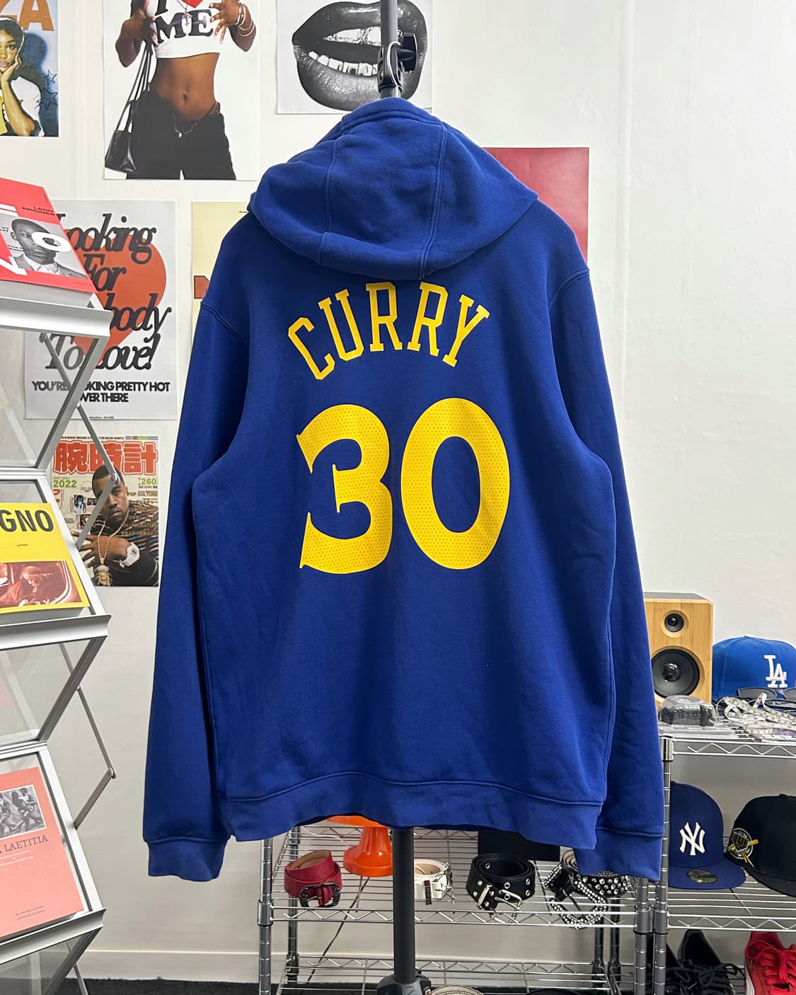 나이키 NBA 골스 커리 오버핏 후드티 상품이미지3