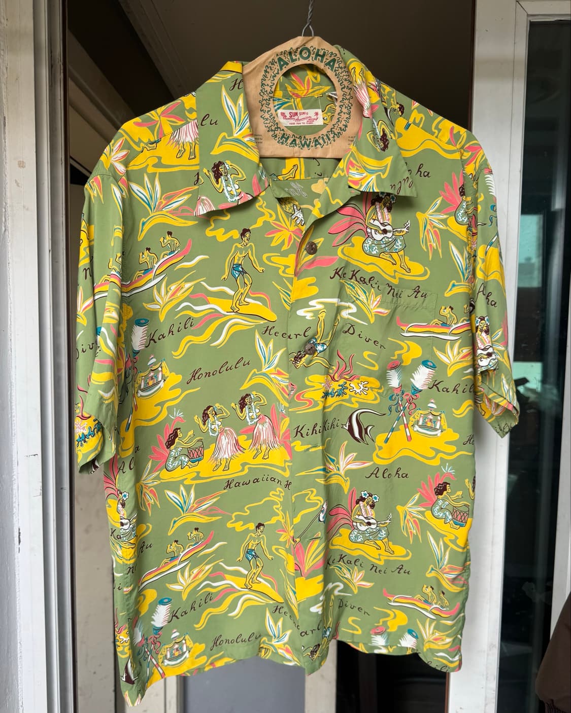 SUN SURF 하와이안 셔츠 상품이미지1