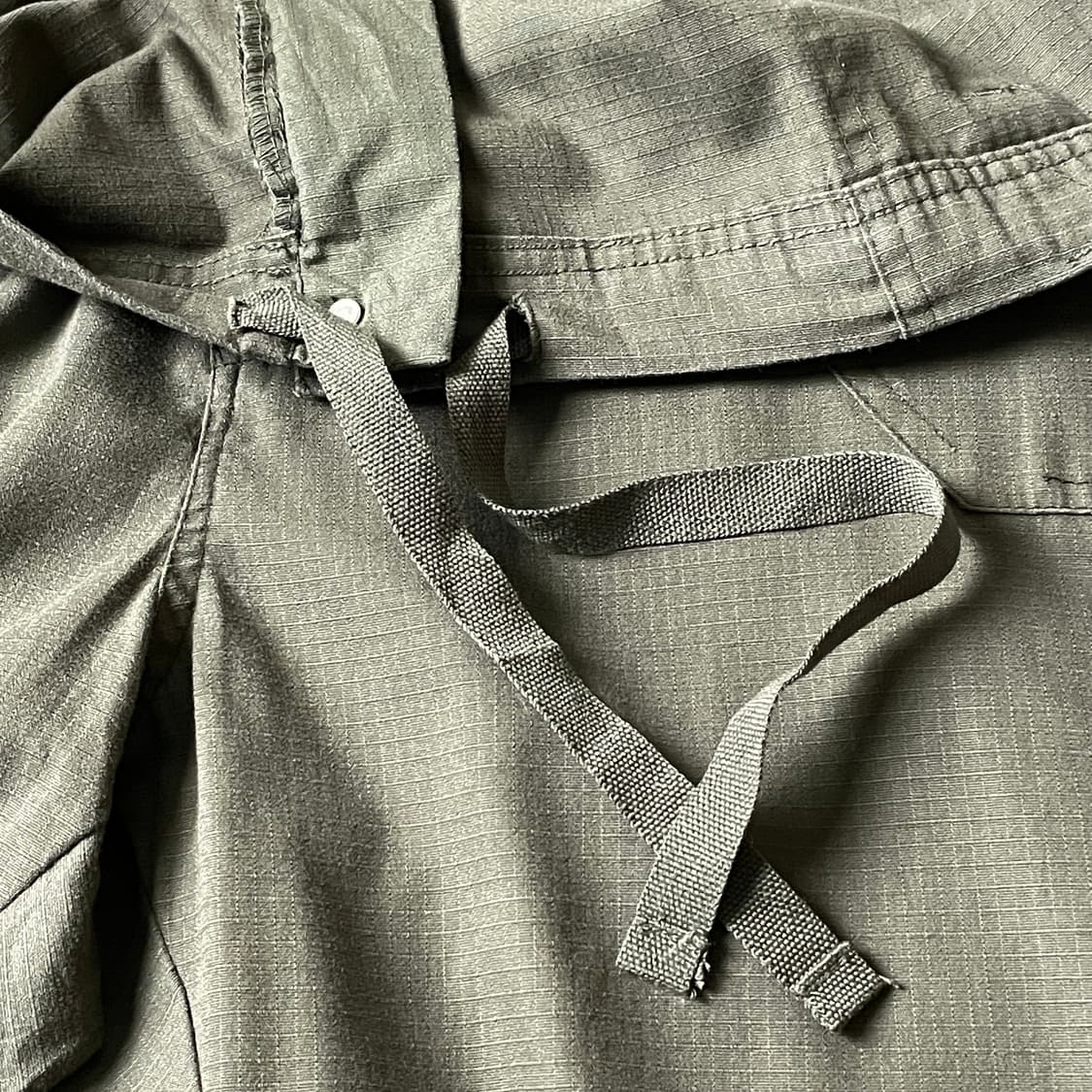 CARHARTT 칼하트 빈티지 하프밴딩 카키 리프스탑 카고팬츠 상품이미지8