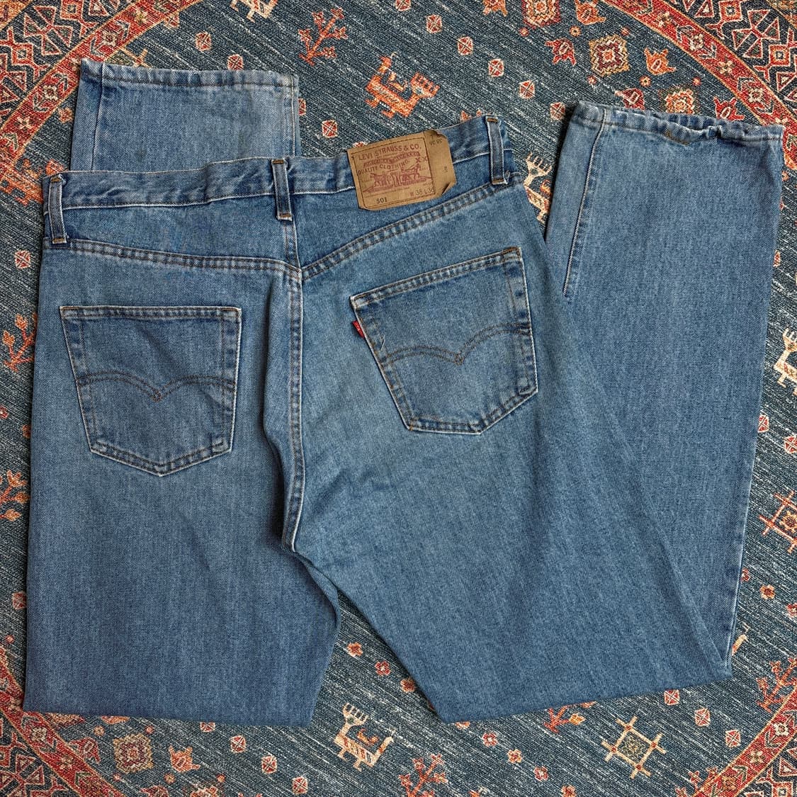 리바이스501 다운버튼 데님팬츠 상품이미지4