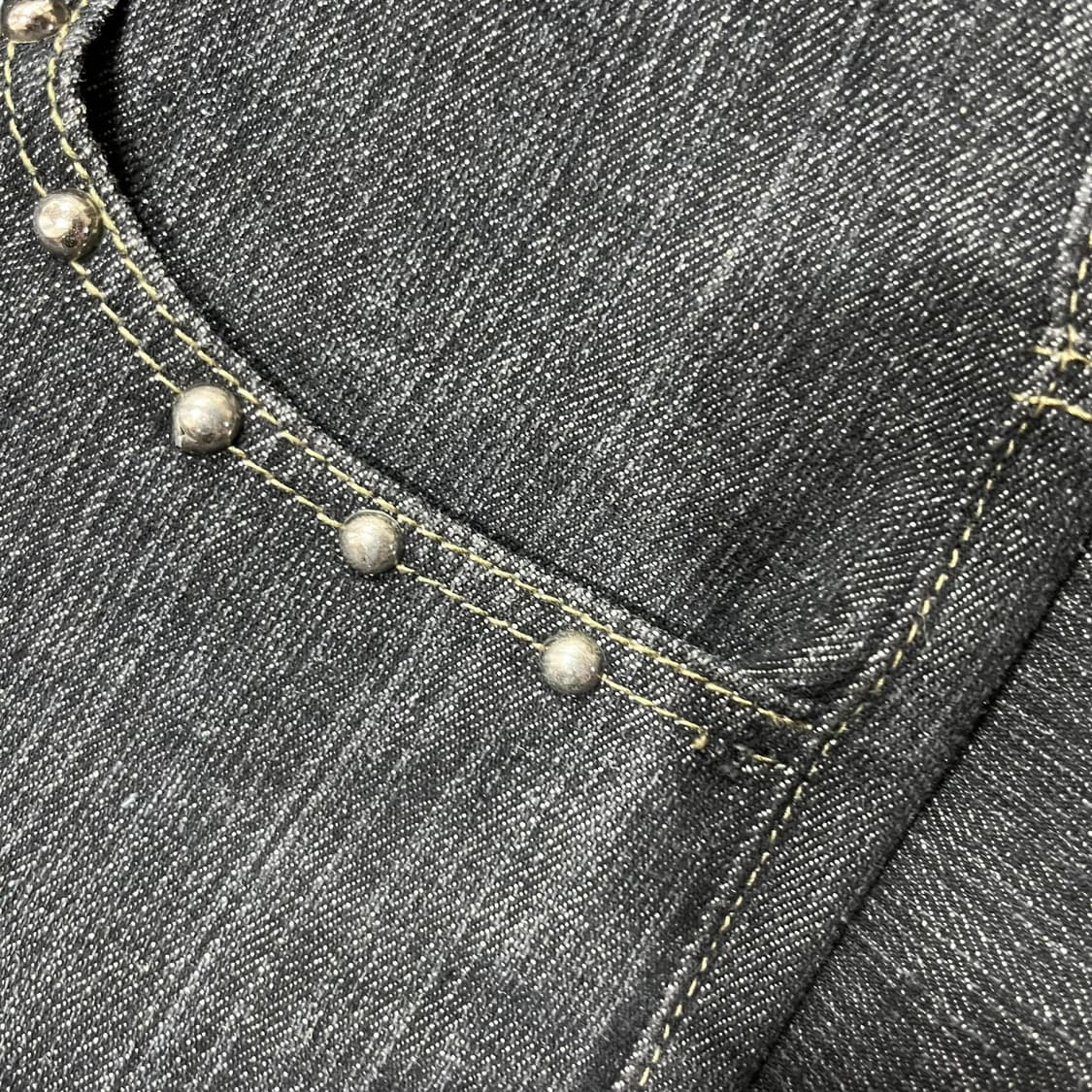 Crown Holder Gold Embroidered Jeans 상품이미지7