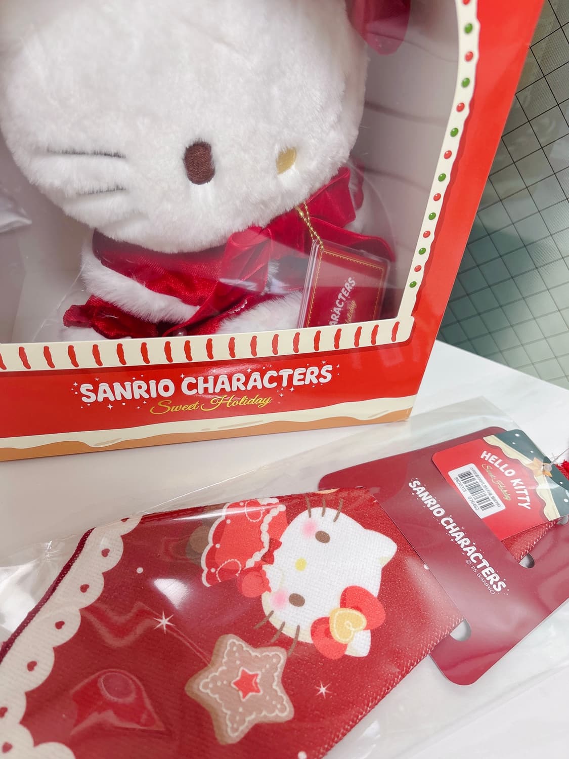 산리오 팝업 키티 인형+핸드타올 상품이미지1